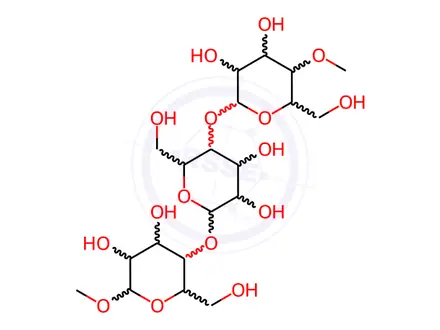 Chemical structure of Galactan