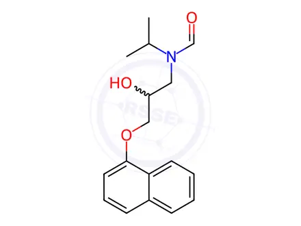 Chemical structure of Propranolol Impurity 2