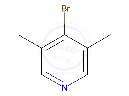 Chemical structure of 4-Bromo-3,5-dimethylpyridine