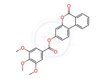 Chemical structure of Palomid 529 Impurity 184