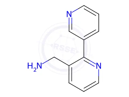 Chemical structure of [2,3'-Bipyridin]-3-ylmethanamine dihydrochloride