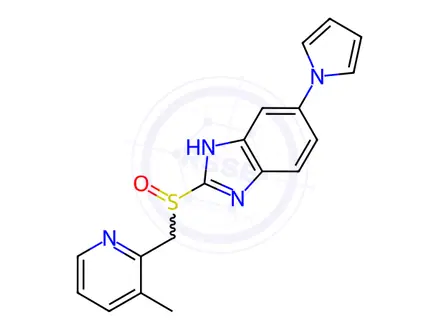 Chemical structure of Ilaprazole Impurity 112