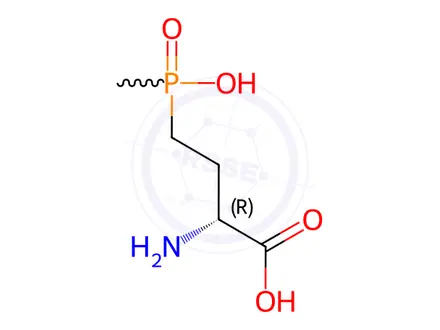 Chemical structure of Glufosinate Impurity 6 Hydrochloride