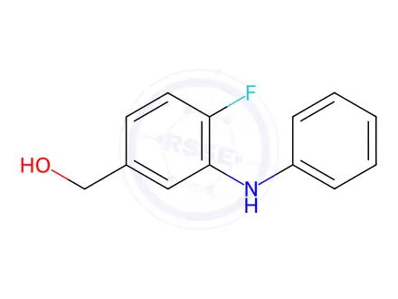 Chemical structure of (4-Fluoro-3-(phenylamino)phenyl)methanol
