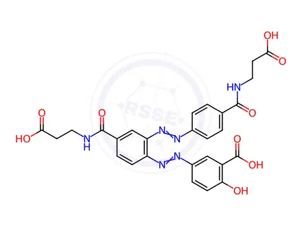Chemical structure of Balsalazide Impurity 8