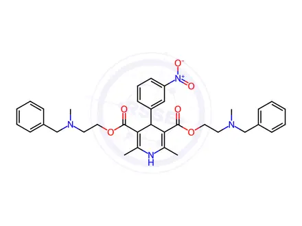 Chemical structure of Nicardipine Bis Analog
