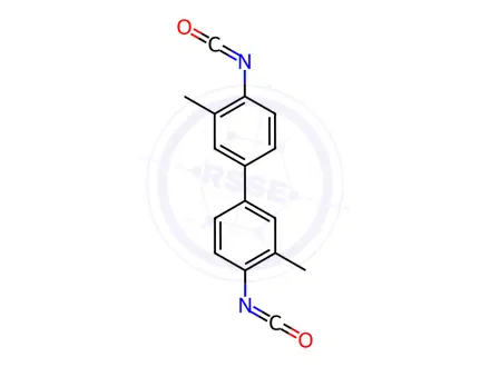 Chemical structure of 4,4‘-Diisocyanato-3,3‘-dimethylbiphenyl