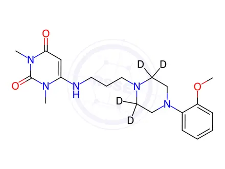 Chemical structure of Urapidil-d4 Hydrochloride