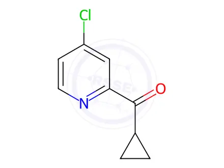 Chemical structure of (4-Chloro-2-pyridinyl)cyclopropyl-methanone