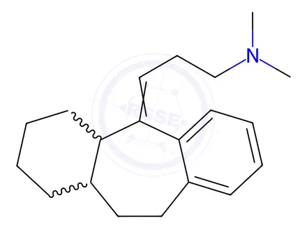 Chemical structure of Amitriptyline Impurity 5 (Amitriptyline EP Impurity E)