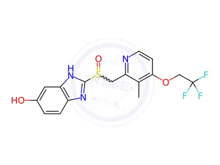 Chemical structure of 5-HydroxyLansoprazole