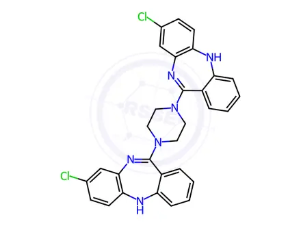 Chemical structure of Clozapine EP Impurity B