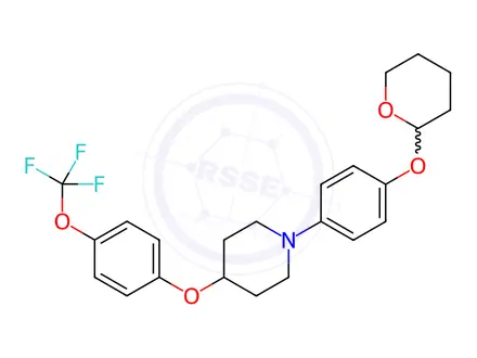 Chemical structure of Delamanid Impurity 8