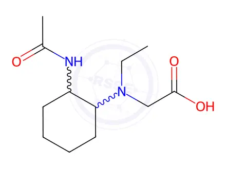 Chemical structure of [(1-Acetyl-piperidin-3-ylmethyl)-ethyl-amino]-acetic acid