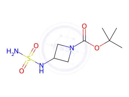 Chemical structure of Tert-butyl 3-(sulfamoylamino)azetidine-1-carboxylate