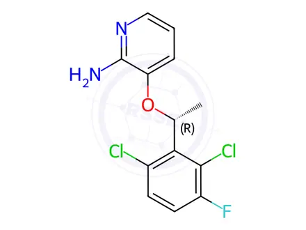 Chemical structure of Crizotinib Impurity 12
