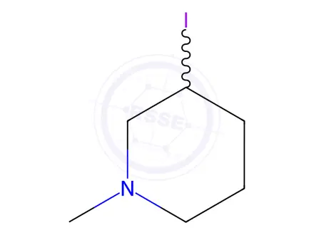 Chemical structure of 3-Iodo-1-methylpiperidine