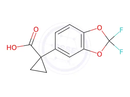 Chemical structure of Tezacaftor Impurity 4