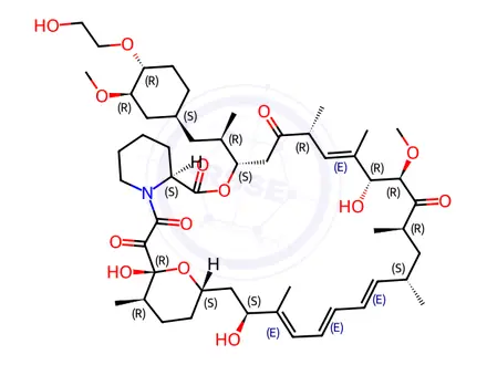 Chemical structure of Everolimus Impurity 005-98