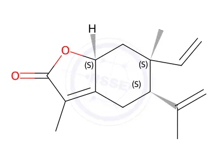 Chemical structure of isogermafurenolide