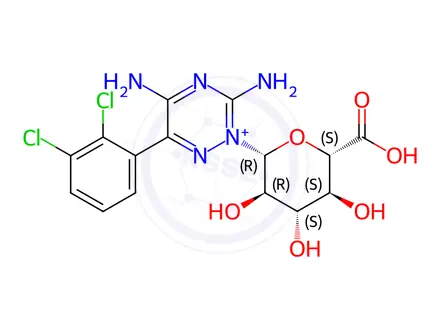 Chemical structure of Lamotrigine Impurity 43