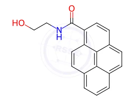 Chemical structure of Pyrene-PEG1-OH