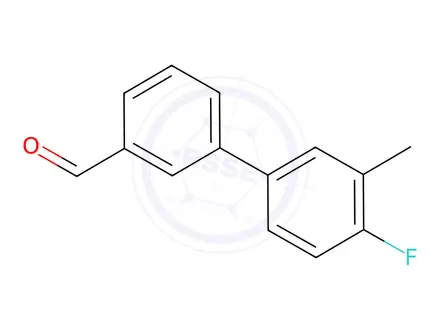 Chemical structure of 3-(4-FLUORO-3-METHYLPHENYL)BENZALDEHYDE