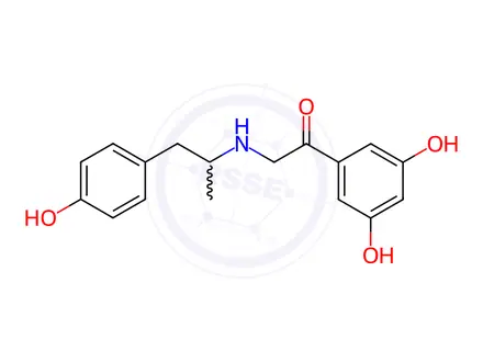 Chemical structure of Fenoterol EP Impurity B HCl
