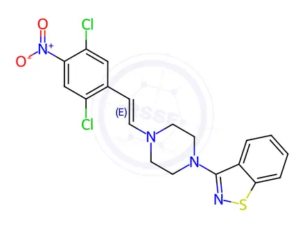 Chemical structure of Ziprasidone Impurity 6