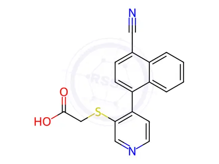 Chemical structure of Verinurad Impurity 11