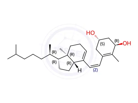 Chemical structure of Alfacalcidol Impurity 4