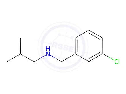 Chemical structure of [(3-Chlorophenyl)methyl](2-methylpropyl)amine