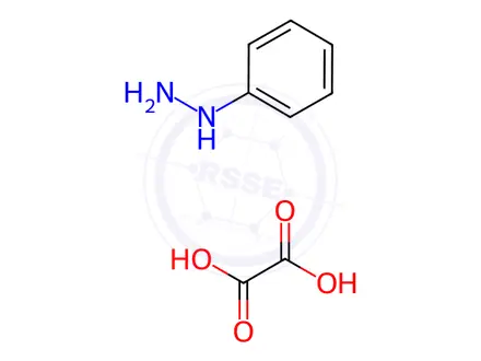 Chemical structure of Phenylhydrazine oxalate