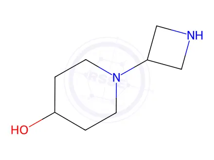 Chemical structure of 1-(Azetidin-3-yl)piperidin-4-ol