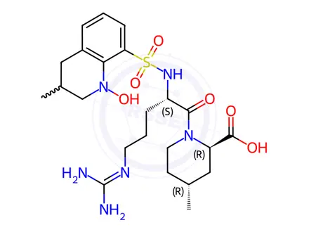 Chemical structure of Argatroban Impurity 69