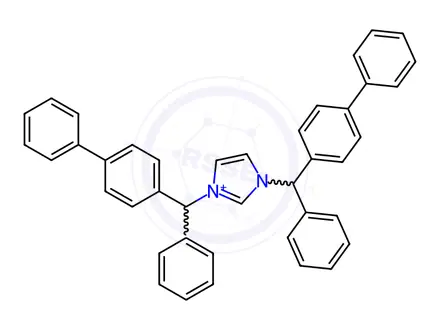 Chemical structure of Bifonazole EP Impurity D Chloride