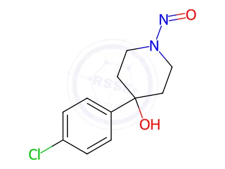 Chemical structure of Loperamide Impurity 14 (N-Nitroso Loperamide EP Impurity C)