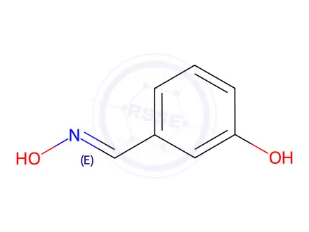 Chemical structure of Benzaldehyde, 3-hydroxy-, oxime, (E)-(9CI)