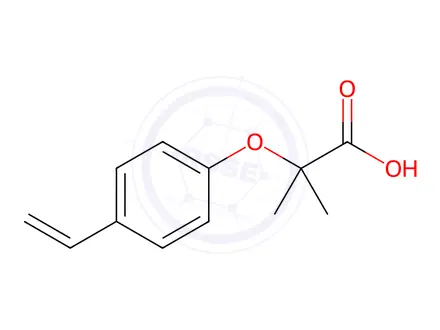 Chemical structure of Ciprofibrate Impurity 1 (Ciprofibrate EP Impurity A)