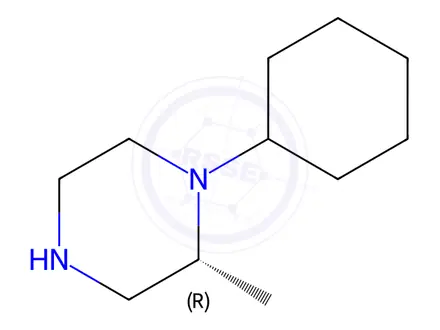 Chemical structure of (R)-1-Cyclohexyl-2-methylpiperazine Dihydrochloride