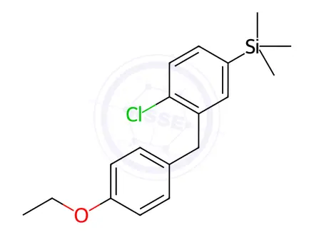 Chemical structure of Dapagliflozin Impurity 95