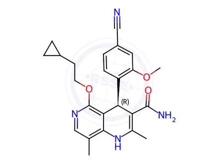 Chemical structure of Finerenone Impurity 11