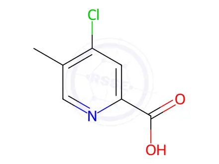 Chemical structure of 4-Chloro-5-methylpicolinic acid