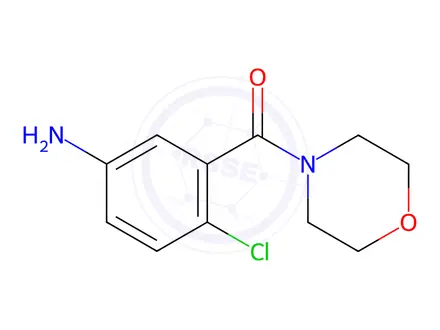 Chemical structure of (5-Amino-2-chlorophenyl)(morpholino)methanone