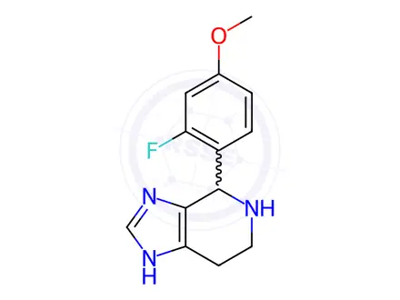 Chemical structure of 4-(2-Fluoro-4-methoxyphenyl)-4,5,6,7-tetrahydro-3h-imidazo[4,5-c]pyridine