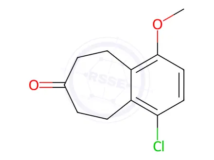 Chemical structure of 1-CHLORO-4-METHOXY-8,9-DIHYDRO-5H-BENZO[7]ANNULEN-7(6H)-ONE