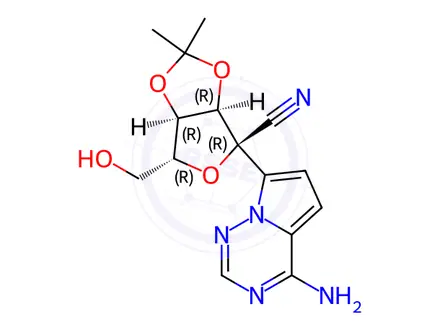 Chemical structure of Remdesivir Impurity 8