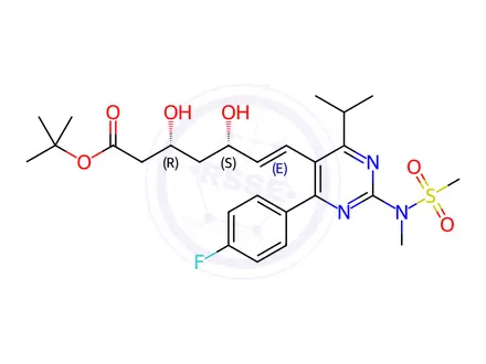 Chemical structure of Rosuvastatin Impurity 42