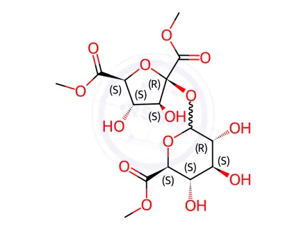 Chemical structure of Sucrose Impurity 12
