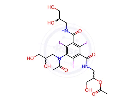 Chemical structure of Iohexol EP Impurity N